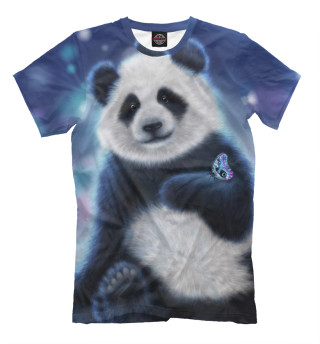 Мужская футболка Панда