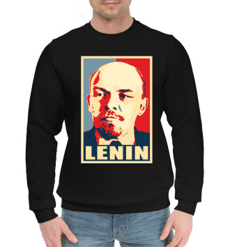 Мужской Хлопковый свитшот Lenin