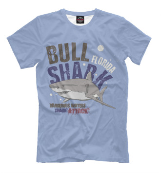 Мужская Футболка Bull Shark