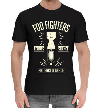 Мужская Хлопковая футболка Foo Fighters