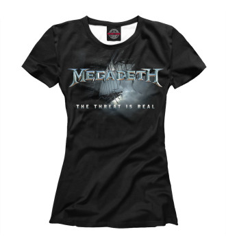 Женская Футболка Megadeth