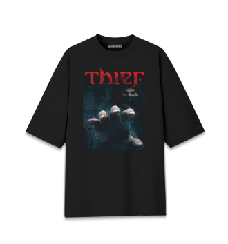 Мужская Хлопковая футболка оверсайз Thief