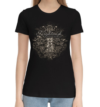 Женская Хлопковая футболка Nightwish