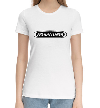 Женская Хлопковая футболка Freighliner