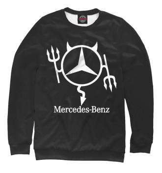 Мужской Свитшот Mercedes-Benz (Чёртик)