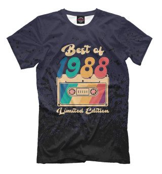 Мужская футболка Best Of 1988 Retro Vintage