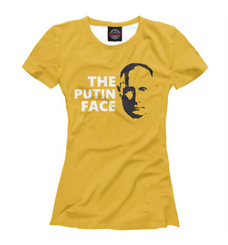 Женская Футболка Putin Face
