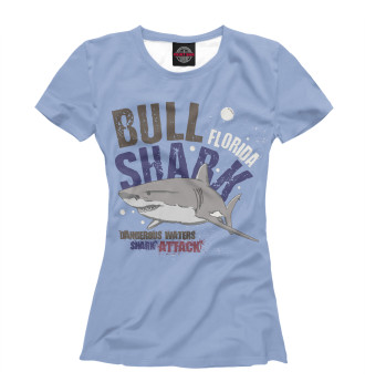 Женская Футболка Bull Shark
