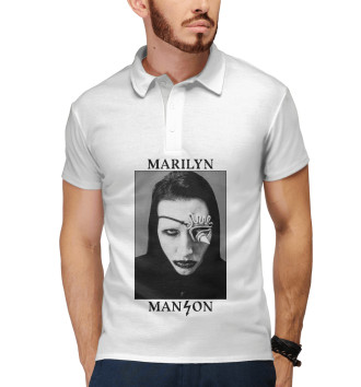 Мужское Поло Marilyn Manson Antichrist