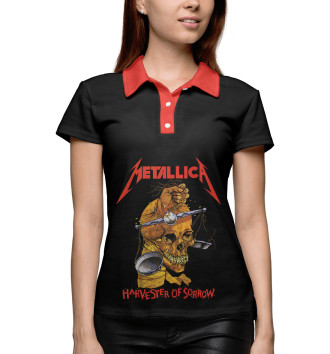 Женское Поло Metallica