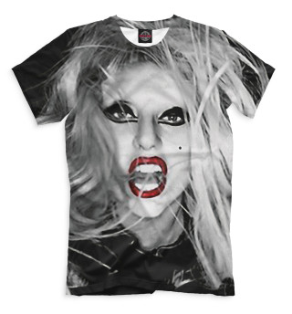 Мужская футболка Lady Gaga