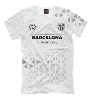 Мужская футболка Barcelona Champions Униформа