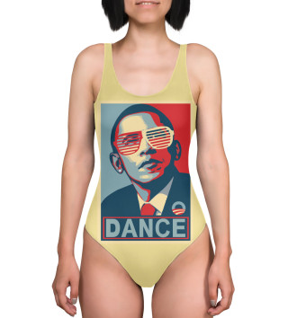 Женский Купальник-боди Обама dance