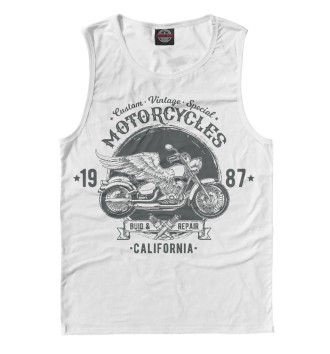Майка для мальчиков Мотоцикл Калифорния