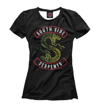 Женская Футболка South Side Serpents