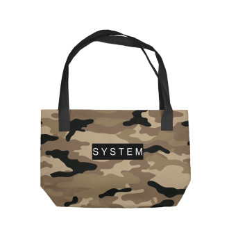 Пляжная сумка SYSTEM Black