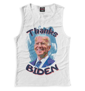 Женская Майка Thanks Biden