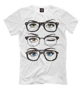 Женская футболка Девушки в очках