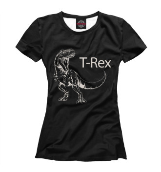 Женская Футболка T-rex