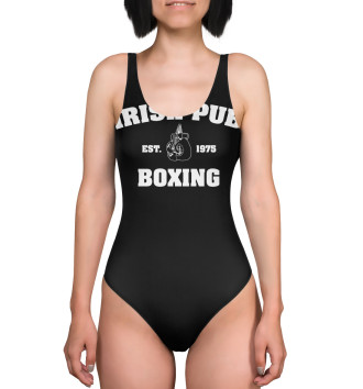 Женский Купальник-боди Irish Pub Boxing