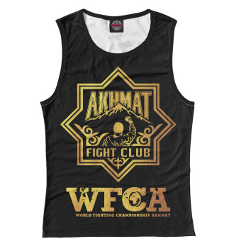 Женская Майка Akhmat Fight Club WFCA