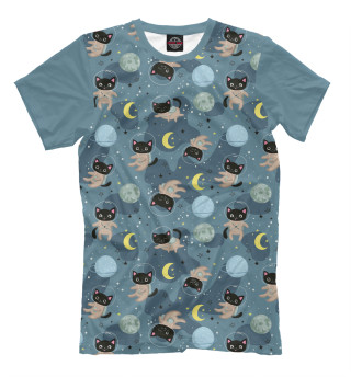 Женская футболка Space kittens