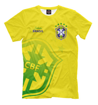 Мужская Футболка Бразилия