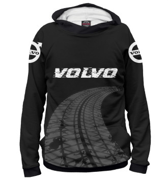 Женское Худи Volvo Speed Tires (лого на рукавах)