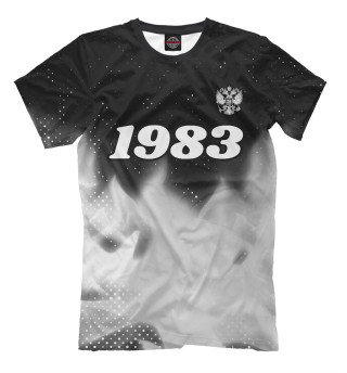 Мужская футболка 1983 Герб РФ