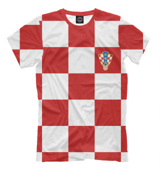 Мужская футболка Сборная Хорватии 2018