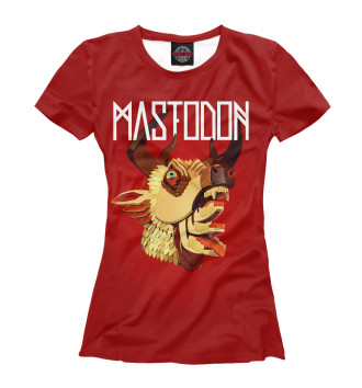Женская Футболка Mastodon