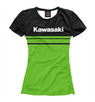Футболка для девочек kawasaki