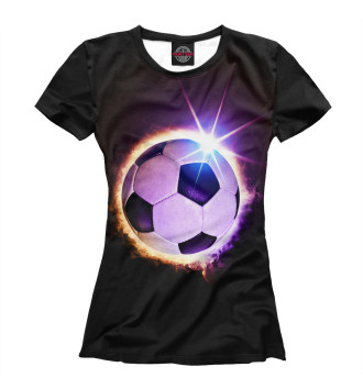 Футболка для девочек Победный мяч