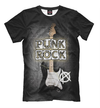 Мужская футболка Punk rock music