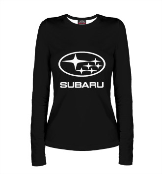 Женский Лонгслив Subaru