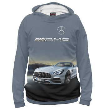 Мужское Худи Mercedes V8 Biturbo AMG