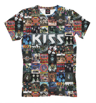 Мужская футболка Kiss