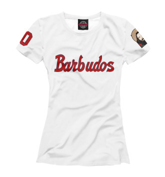 Футболка для девочек Barbudos (Бородачи, Сьенфуэгос)