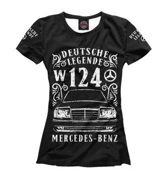 Женская Футболка Mercedes-Benz W124