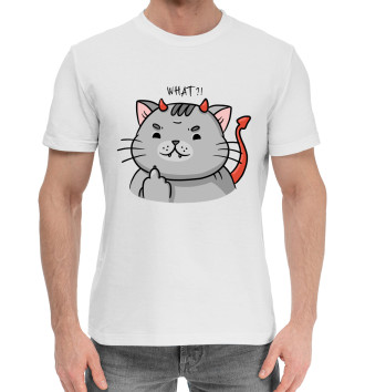 Мужская Хлопковая футболка Коте