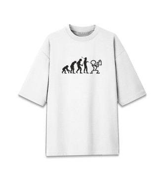 Мужская Хлопковая футболка оверсайз Conor Evolution