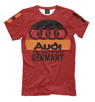 Мужская Футболка Audi - сделано в Германии