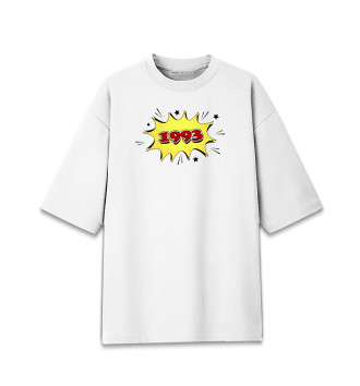 Мужская Хлопковая футболка оверсайз 1993