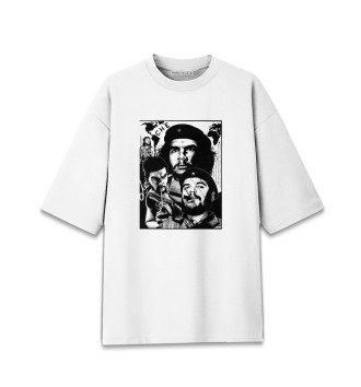Женская Хлопковая футболка оверсайз Че Гевара
