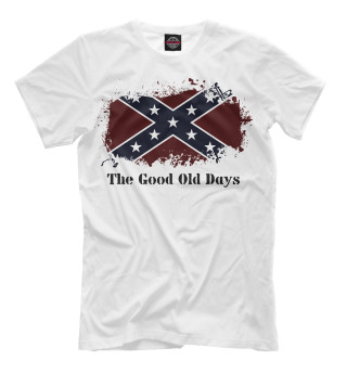Мужская футболка Old Days of Confederation / Старые времена Конфедерации