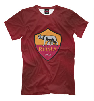 Футболка для мальчиков FC Roma Red Abstract