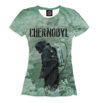 Женская Футболка Chernobyl