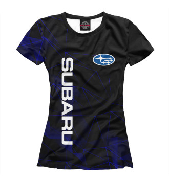 Женская Футболка Subaru | Субару