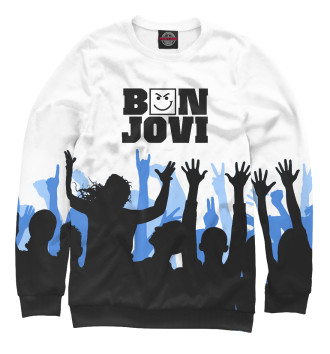 Женский Свитшот Bon Jovi