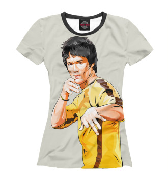 Женская Футболка Bruce Lee